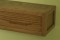 Fine detailing marks the Mission Mantel Shelf, with Craftsman styling.