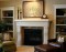 Santa Monica Thin Cast Stone Mantel - Traditional