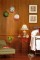 Williamsburg Cherry Plywood Library Paneling (shown above beaded wainscot paneling)