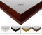 Bathroom Mirror Frames - Microban antibacterial Performance Finish choices