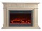 Not enough wall space for our 88" mantel? An alternative would be our 78" marble mantel combined with our SD45 45" Electric Fireplace.