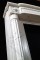 French Mantel in Carrara White Marble
